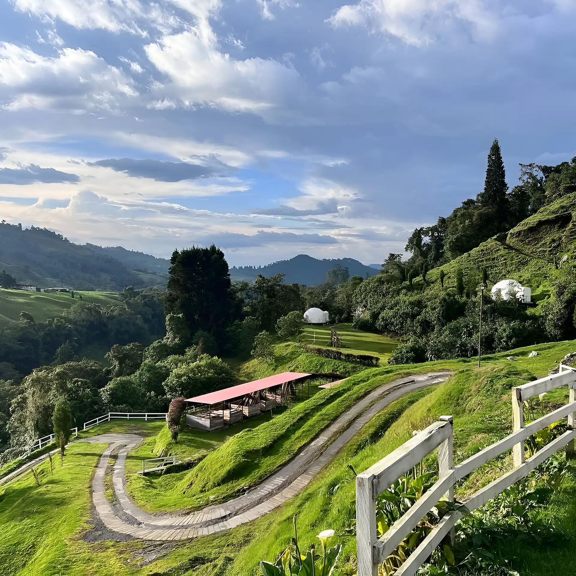 Experiencia glamping, Reserva del Ruiz