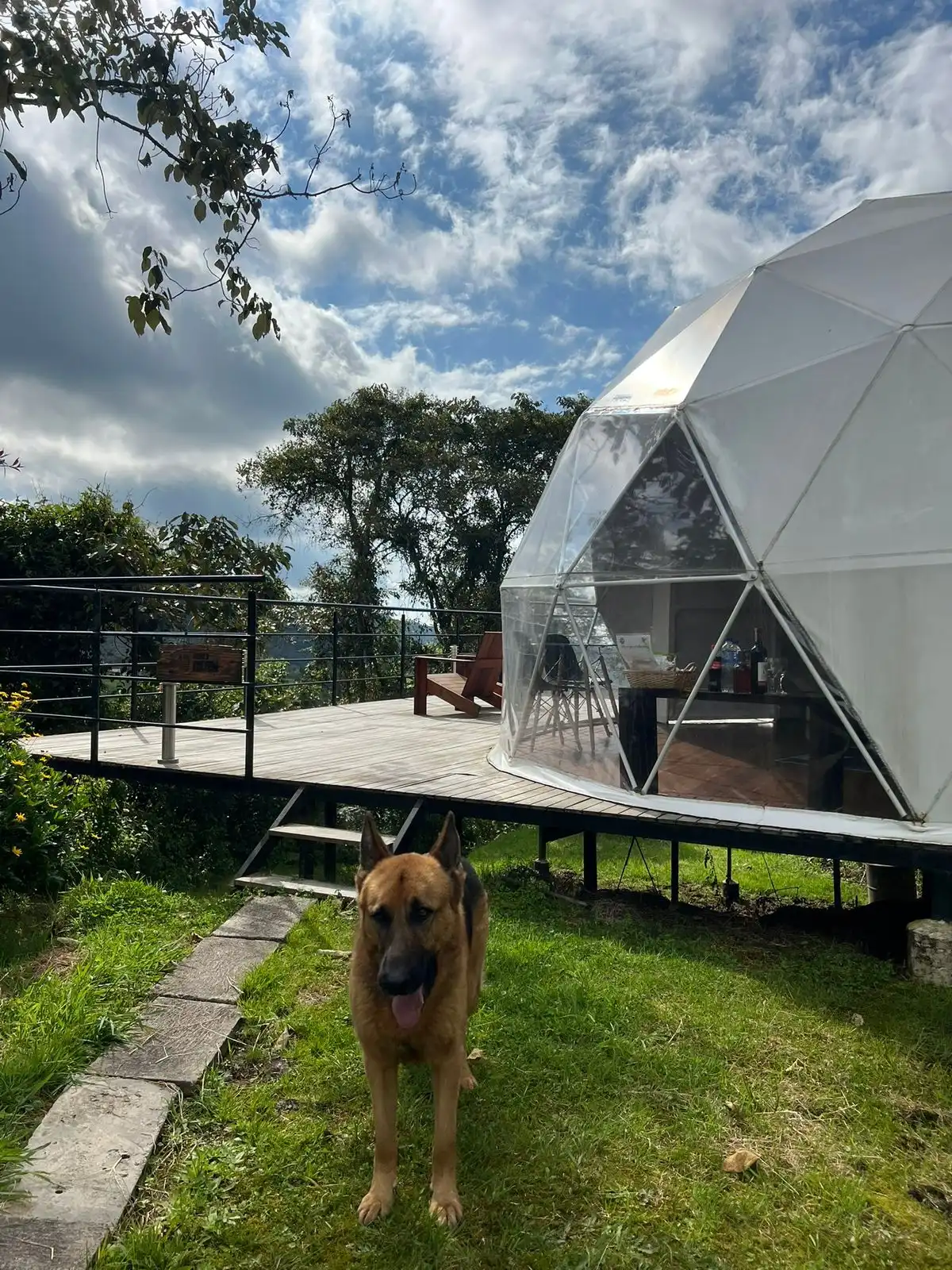 Glamping paisaje montaño, Reserva del Ruiz